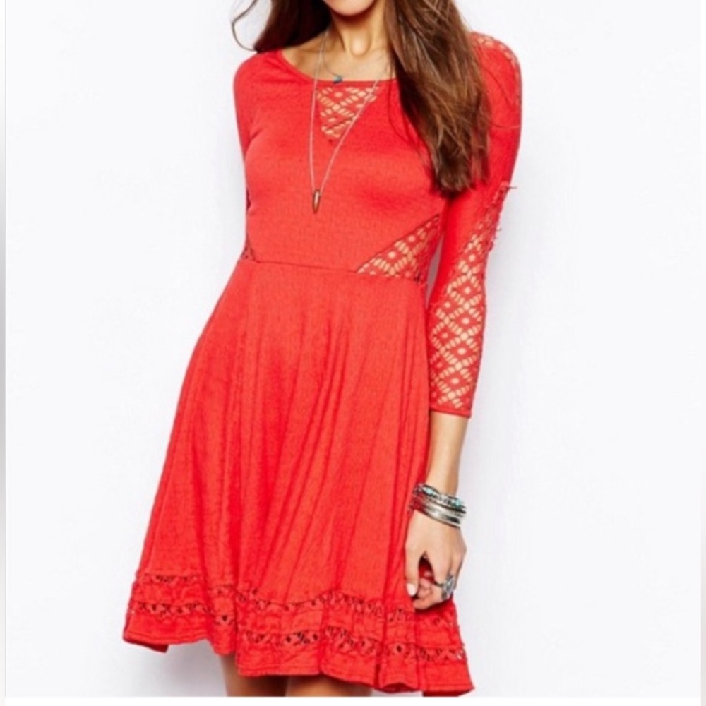 Free People To The Point Lace Dress